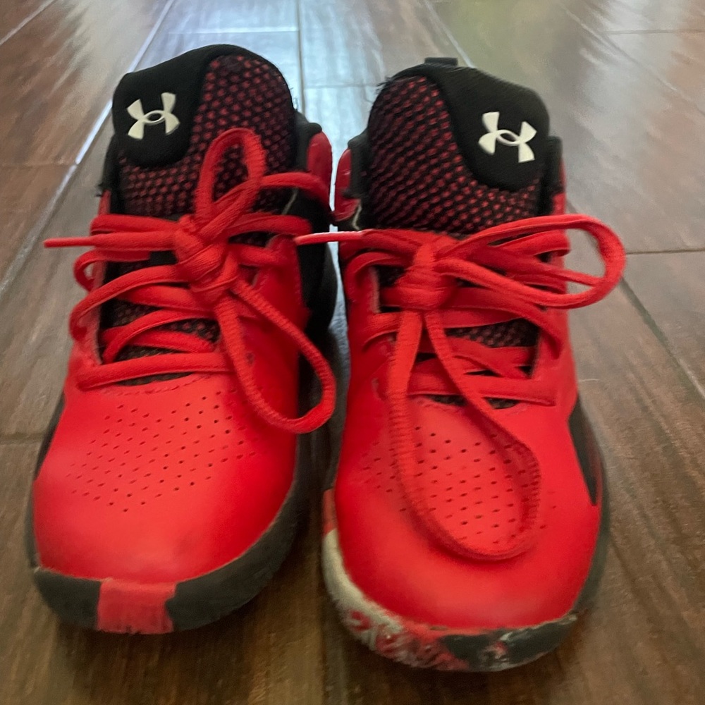 Under armour high top shoes